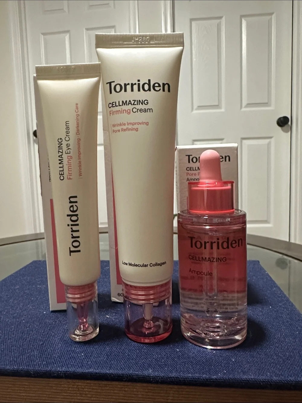 torrid Cellmazing Firming Cream, Eye Cream & Ampoule Serum - White & Pink